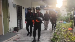Tim Jibom Brimob Polda Kepri Evakuasi Mortir Diduga Aktif
