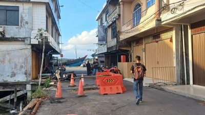 Rekonstruksi Jalan Pelantar II Tanjungpinang